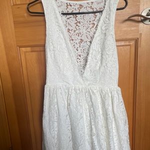 White Tobi dress NEVER worn